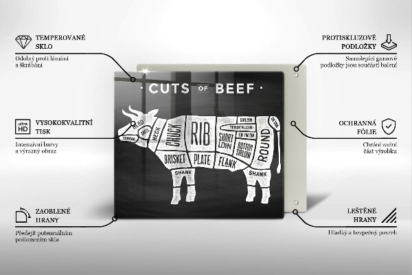 Protetor placa de indução Carne de vaca
