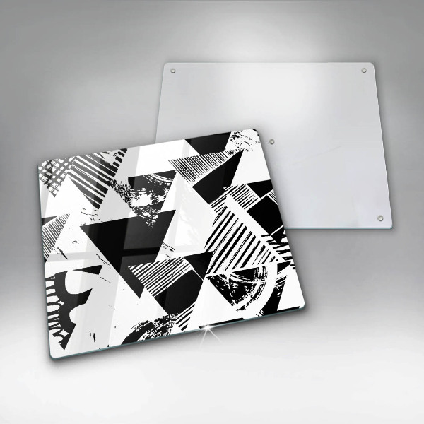 Protetor placa de indução Triângulos geométricos