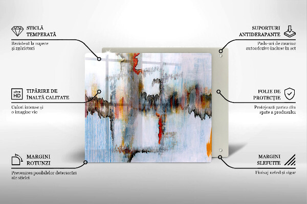 Protetor placa de indução Tintas abstratas