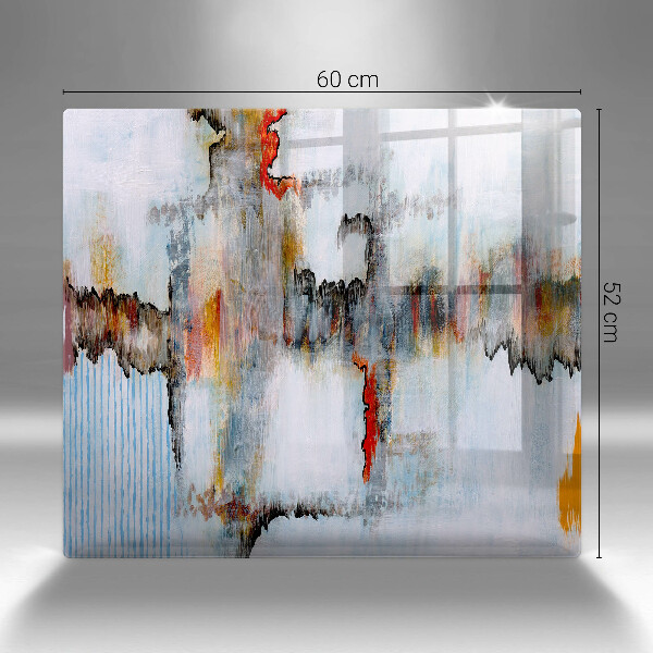 Protetor placa de indução Tintas abstratas