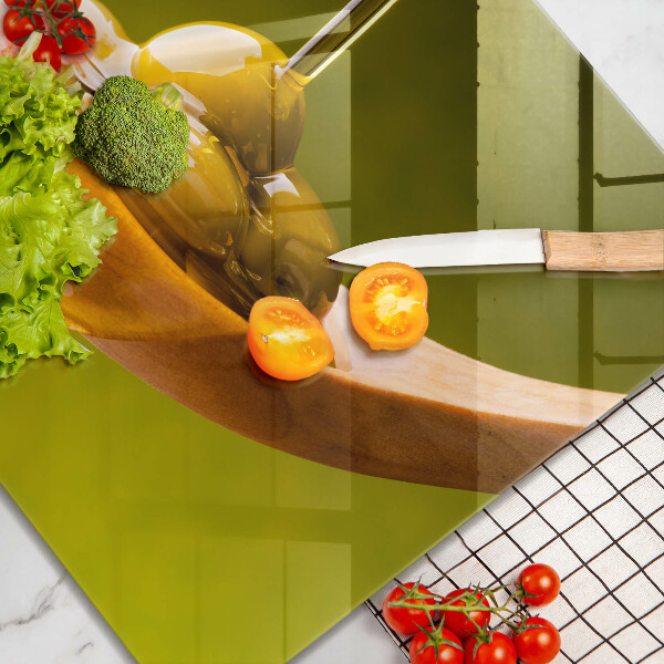 Tábua protetora Azeite e azeitonas