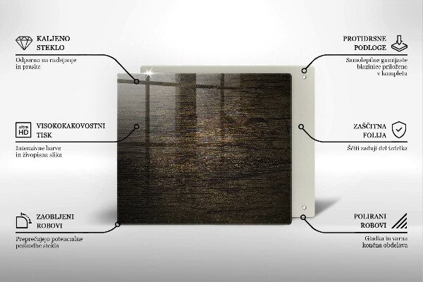 Tábua protetora Casca de textura de madeira