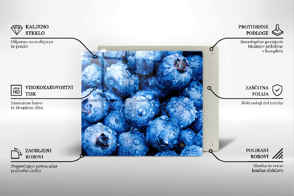 Protetor placa indução Mirtilos suculentos