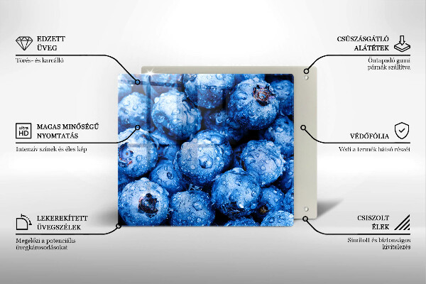 Protetor placa indução Mirtilos suculentos