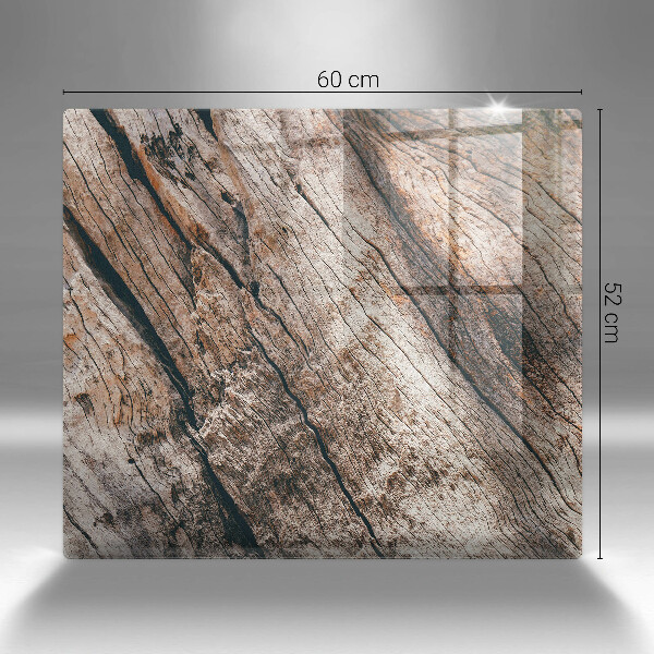 Protetor placa indução Estrutura de madeira