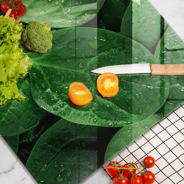 Protetor placa de indução Folhas de manjericão