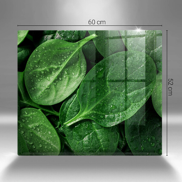 Protetor placa de indução Folhas de manjericão