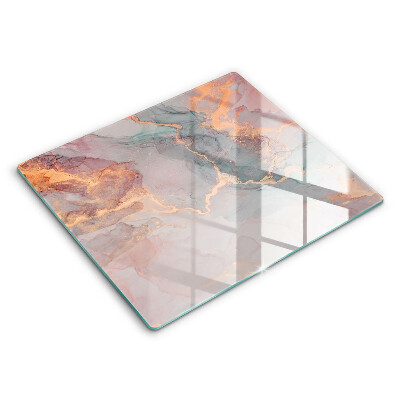 Protetor placa de indução Mármore com ouro