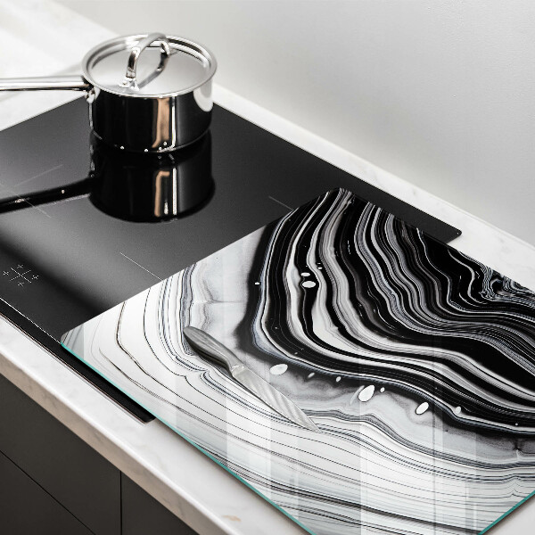 Protetor placa de indução Abstração de tinta