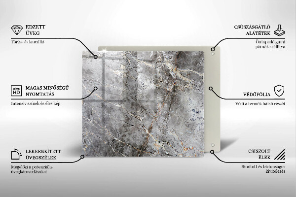 Tábua protetora Textura de pedra