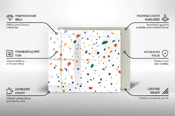 Protetor placa indução Grés colorido