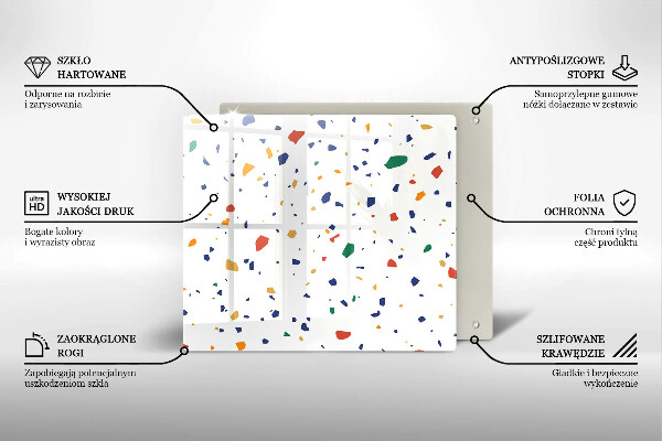 Protetor placa indução Grés colorido