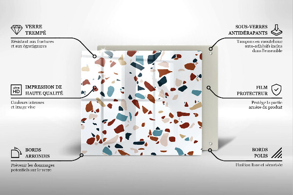 Tábua protetora Pedra decorativa