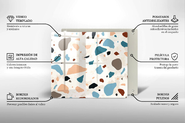 Protetor placa indução Grés decorativo