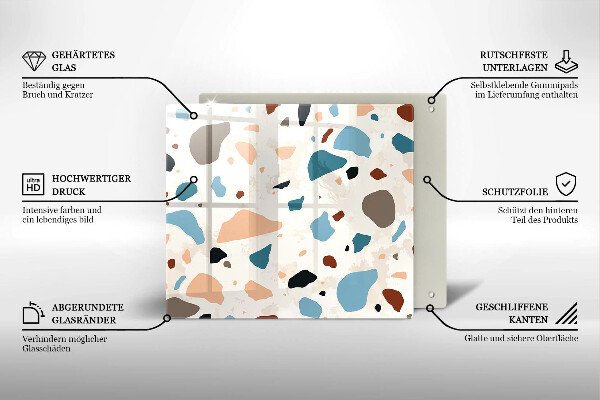 Protetor placa indução Grés decorativo