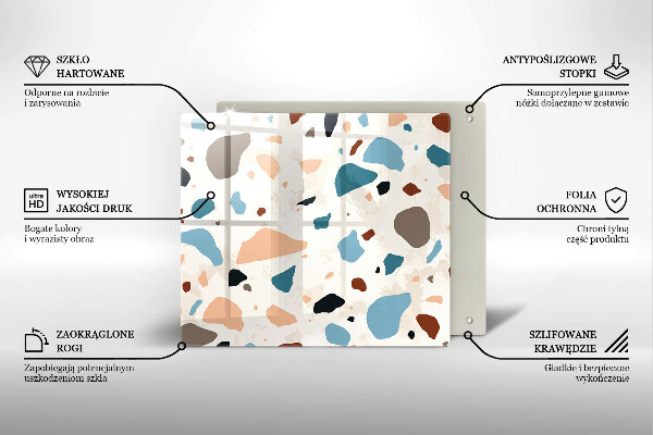 Protetor placa indução Grés decorativo