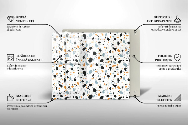 Tábua protetora Grés decorativo