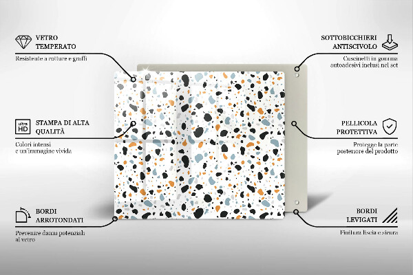 Tábua protetora Grés decorativo