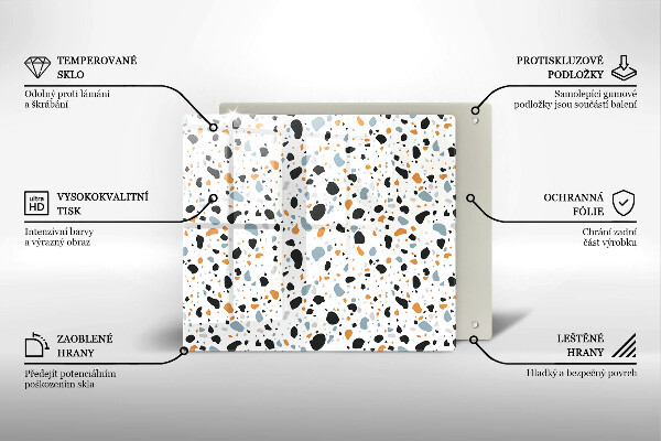 Tábua protetora Grés decorativo