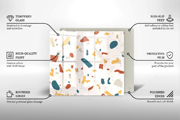 Tábua protetora Grés decorativo