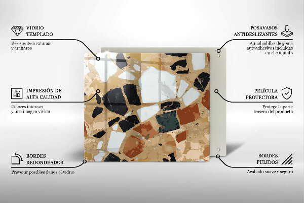 Tábua protetora Lajes de pedra decorativas