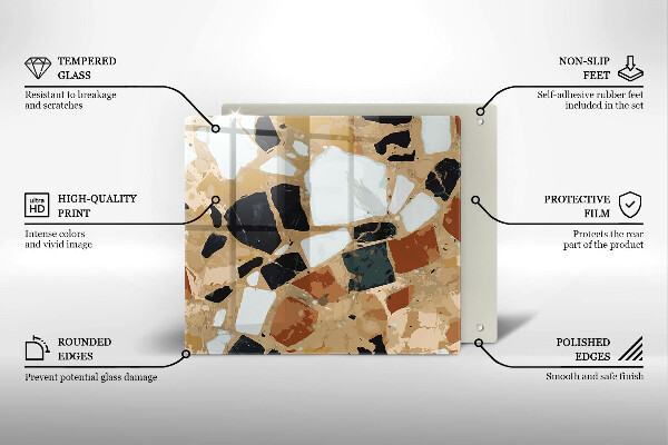 Tábua protetora Lajes de pedra decorativas