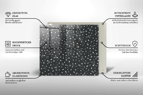 Protetor placa de indução Pedra decorativa