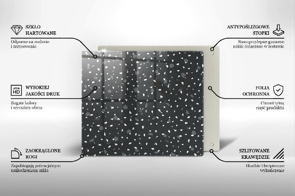 Protetor placa de indução Pedra decorativa