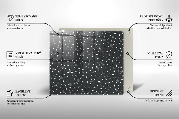 Protetor placa de indução Pedra decorativa