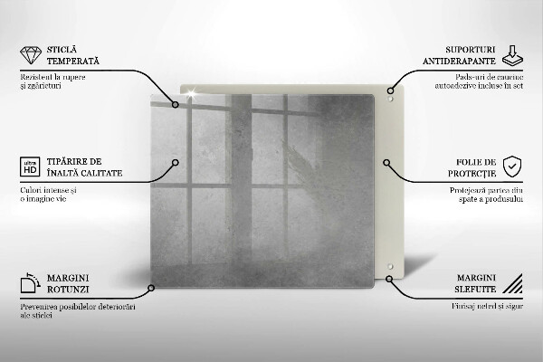 Protetor placa de indução Fundo de textura de concreto