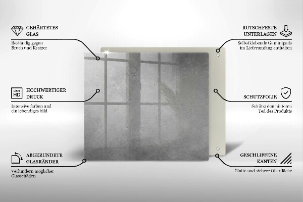 Protetor placa de indução Fundo de textura de concreto