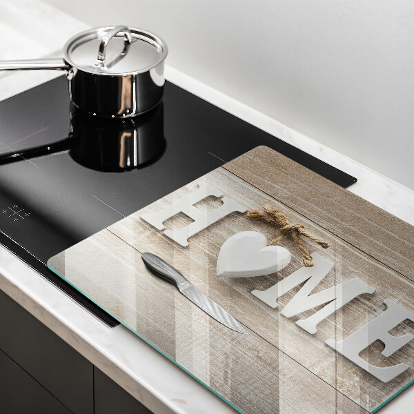 Protetor placa de indução Placas e o sinal Home