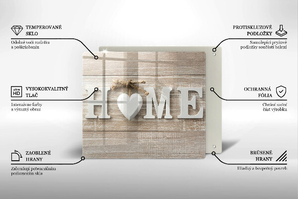 Protetor placa de indução Placas e o sinal Home