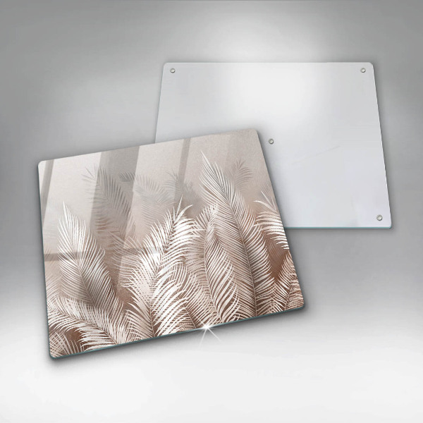 Protetor placa indução Vegetação de folhagem Boho