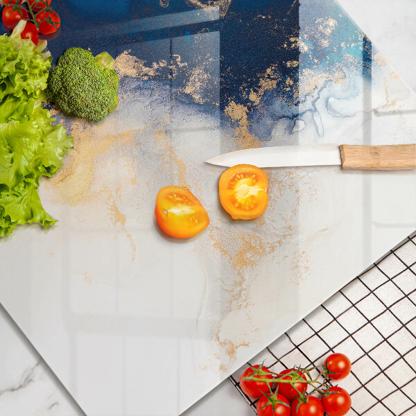 Tábua protetora Abstração com azul