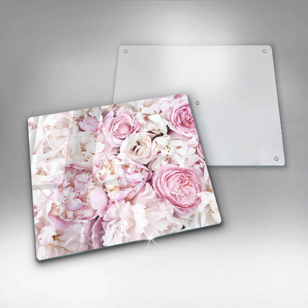 Protetor placa de indução Buquê de peônias