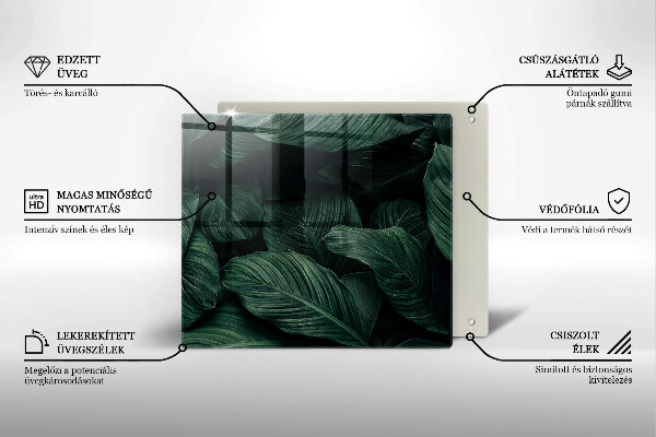 Tábua protetora Folhas escuras