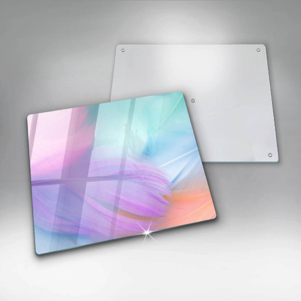 Protetor placa indução Penas pastéis