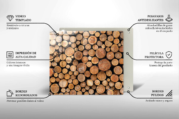Tábua protetora Troncos de árvores