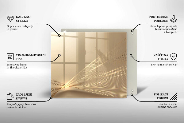 Tábua protetora Abstração moderna