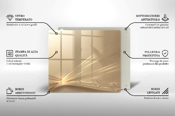 Tábua protetora Abstração moderna