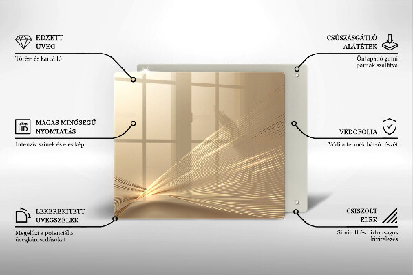 Tábua protetora Abstração moderna
