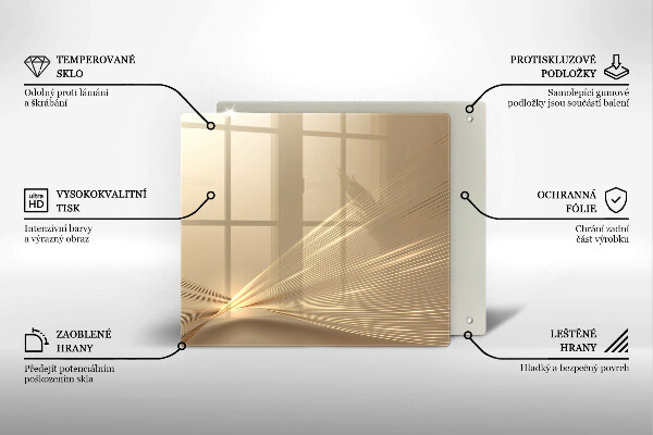 Tábua protetora Abstração moderna