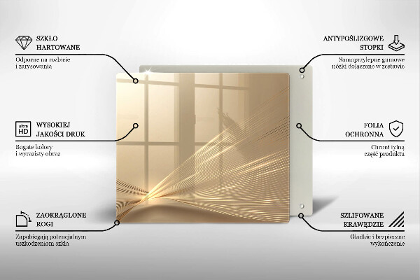 Tábua protetora Abstração moderna