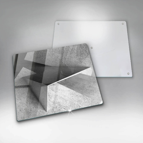 Protetor placa indução Abstração concreta