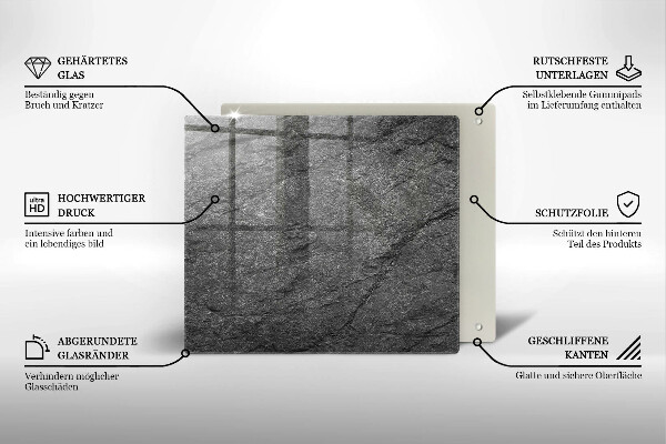 Tábua protetora Textura de pedra