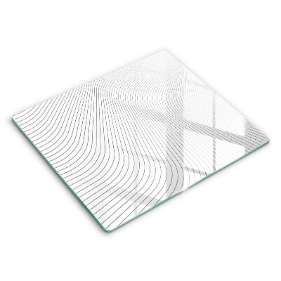 Protetor placa indução Padrão de linha moderno