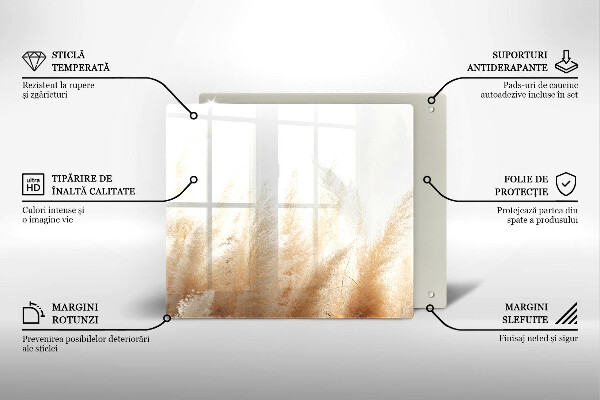 Protetor placa de indução Capim-dos-pampas