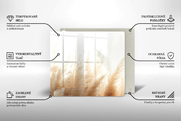 Protetor placa de indução Capim-dos-pampas