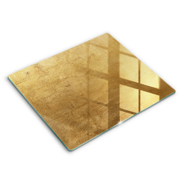 Protetor placa de indução Fundo de textura dourada